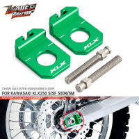 Pelaras Rantaian Swingarm Slider สำหรับ KLX250 KLX300คาวาซากิ KLX 250 SSF 300 RSM 2009-2022 Aksosi CNC Blokandar