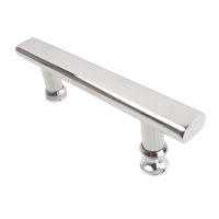 Stainless Steel Universal Door Handle Indoor Pull Hardware Silver Home Enclosure Durable Accessories Polished Shower Door Hardware Locks