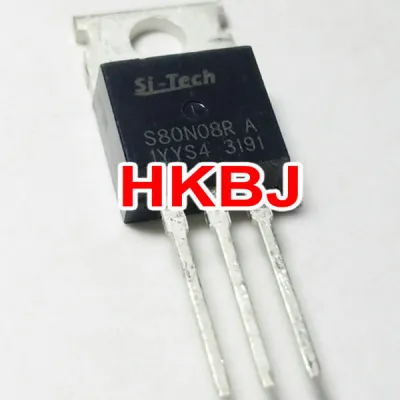 25 ชิ้น S80N08R S80N08 80A/80V TO-220