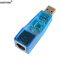 Kebeteme USB Ethernet RJ45 อะแดปเตอร์เครือข่าย LAN การ์ดอีเธอร์เน็ตขายร้อนภายนอก LAN การ์ดอะแดปเตอร์ 10/100 Mbps สำหรับแล็ปท็อปพีซี