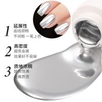 【YP】 8ml UV Metallic Gel Mirror Effect Super Painting French Lacquer