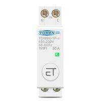 TOMZN Din Rail WIFI Circuit Breaker Smart Switch Remote Voice Control By Ewelink APP for Smart Home 100-230V Single Phase