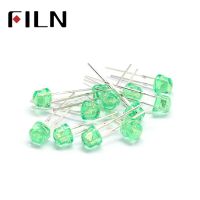 100pcs/lot 5mm diffused green Super Bright bidirectional LED bulbs emitting diode Lamp with 2 pin