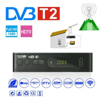 UBISHENG DVB-T2 DVB C H.265 TV Tuner 1080p HD Digital Terrestrial Receiver  U8mini TV Decoder Italy Poland DVB T2 Tuner TV Box