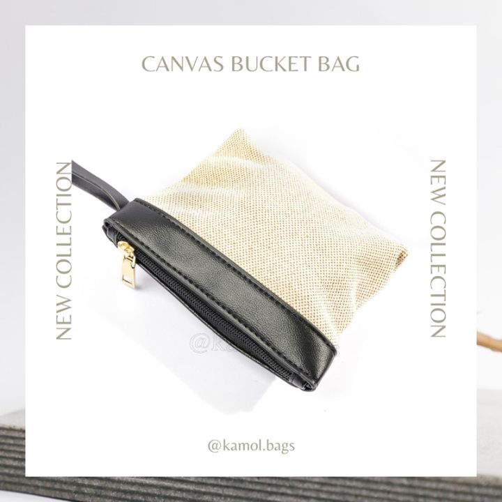 canvas-bucket-bag-เอาใจสาวๆ-จุของเยอะ-ใส่-ipad-ก็ได้-น้ำหนักเบา-ใส่ไปเที่ยวไปไหนก็ชิวๆ-kamol-bags