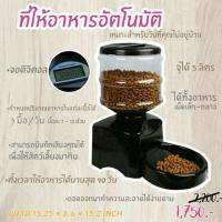 ?ส่งฟรี ที่ให้อาหารอัตโนมัติ แบบตั้งเวลาได้ สำหรับสัตว์เลี้ยง ความจุ 5 ลิตร หรืออาหารเม็ดประมาณ 4 กก