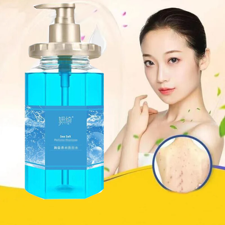 Sea Salt Cleansing Mite Bady Wash For Itchy Skin Whitening Soothing