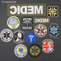 ☢ Tactical Medical Embroidery Patches Star of Life Badge Military Armband Backpack Sticker Clothing Bag Applique