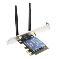 R* EDUP การ์ด WiFi PCIe บลูทูธ 4.2 1300Mbps 5.G/2.4g Dual Band PCI-E อะแดปเตอร์เครือข่าย WiFi ไร้สาย สําหรับ Wind