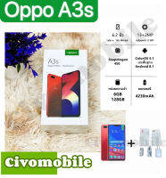 โทรศัพท์OPPO A3S Ram 6+ Rom 128GB เครื่องใหมจอ 6.2 นิ้วใช้งานง่ายสนุกกับทุกกิจกรรม