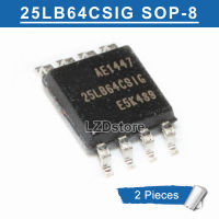 2ชิ้น25LB64CSIG SOP-8 25LB64 CSIG GD25LB64CSIG SOP8 1.8V 64Mbit 8M แฟลชชิป IC ใหม่ต้นฉบับ