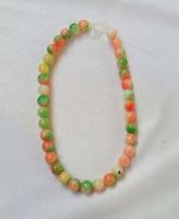 Multicolor Jade Strand 7  Inch Long - Natural Jade For jewelry/ bracelet, necklace