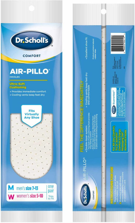 dr-scholls-insoles-air-pillo-cushioning-3-pairs-mens-sizes-7-13-amp-womens-sizes-5-10
