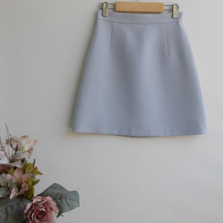 techinee-basic-a-mini-skirt-กระดปรงทรงเอ