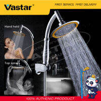 Vastar 1Pcs 4นิ้วประหยัดน้ำ Super ความดันหมุน360องศามือถือ Rain Shower Shower Head ห้องน้ำ Spraye