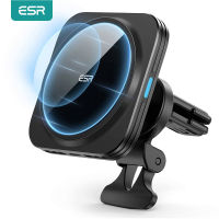 ESR HaloLock Wireless Car Charger เข้ากันได้กับ MagSafe Car Charging Stand สำหรับ 141312พร้อมสายชาร์จในรถยนต์36W