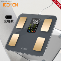 Icomon เครื่องชั่งอิเล็กทรอนิกส์ระดับไขมันในร่างกายอัจฉริยะระดับไขมันในร่างกาย,เครื่องมือวัดบลูทูธมัลติฟังก์ชั่นการใช้งานในบ้าน Xinkuimaoyi