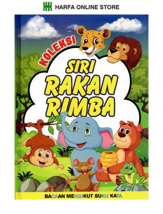 Koleksi Siri Rakan Rimba ( Bacaan Mengikut Suku Kata ) | Lazada