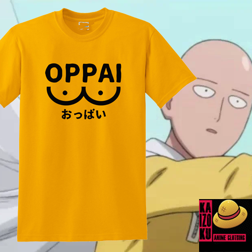 One Punch Man Tshirt Saitama Oppai | PH