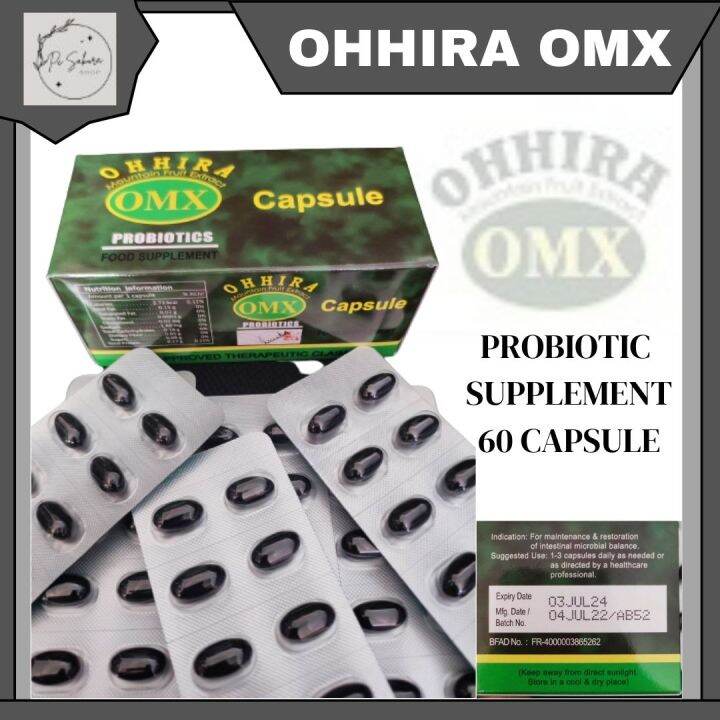 Ohhira OMX Probiotics 60 Capsules Food Supplement Lazada PH
