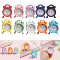 A5TG 10 สี เครื่องประดับ ห้องครัว ห้องนั่งเล่น โลหะ ตุ๊กตาจิ๋วของเล่น นาฬิกาปลุก ของตกแต่งบ้านขนาดเล็ก นาฬิกาตุ๊กตา