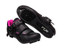 FLR รองเท้าจักรยานเสือหมอบ F-15 สี Black Pink