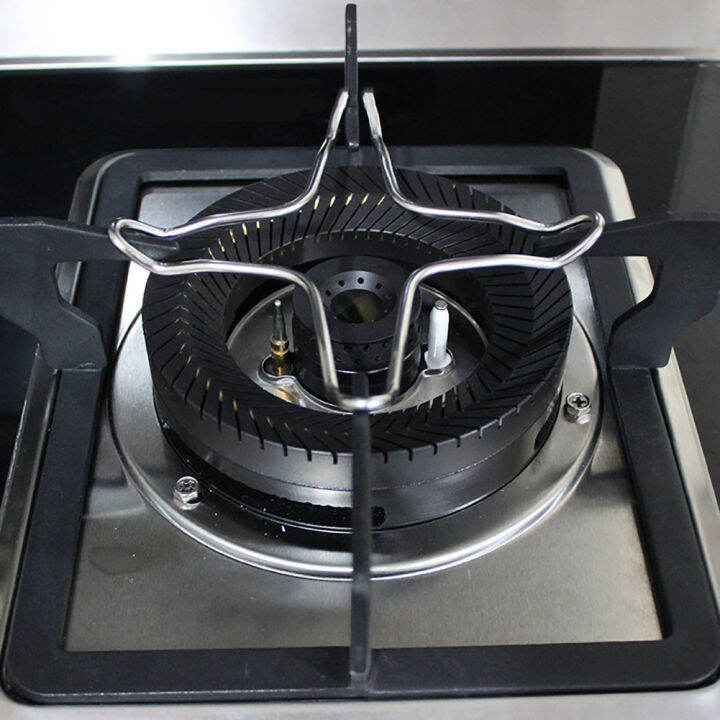 ANHEY Quadrangle Camping Supplies for Gas Hob Stainless Steel Pans Rack