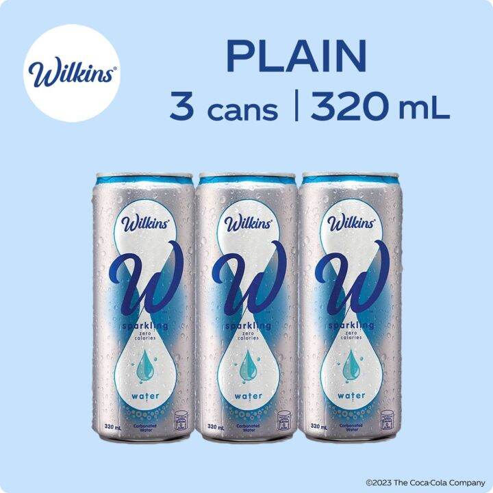 Wilkins Sparkling Water Plain 320mL Pack of 3 Lazada PH
