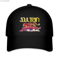 Couple style New Soul Train TV Show Logo Black Hat Printed Baseball Cap Versatile hat