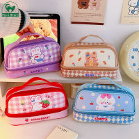 FS Pencil case กระเป๋าดินสอ กระเป๋าใส่ดินสอ กระเป๋าอเนกประสงค์ กล่องใส่ปากกา กล่องเครื่องเขียน คอนโดปากกา สําหรับเด็กผู้หญิง จุของได้เยอะ