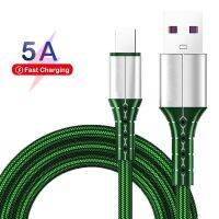 5A Usb C Snel Opladen ชนิดข้อมูล Kabel Voor Xiaomi 11 Pro Huawei Snellader Micro Snellader Draad Telefoon Koord Lengte 0.3/1/1.5M