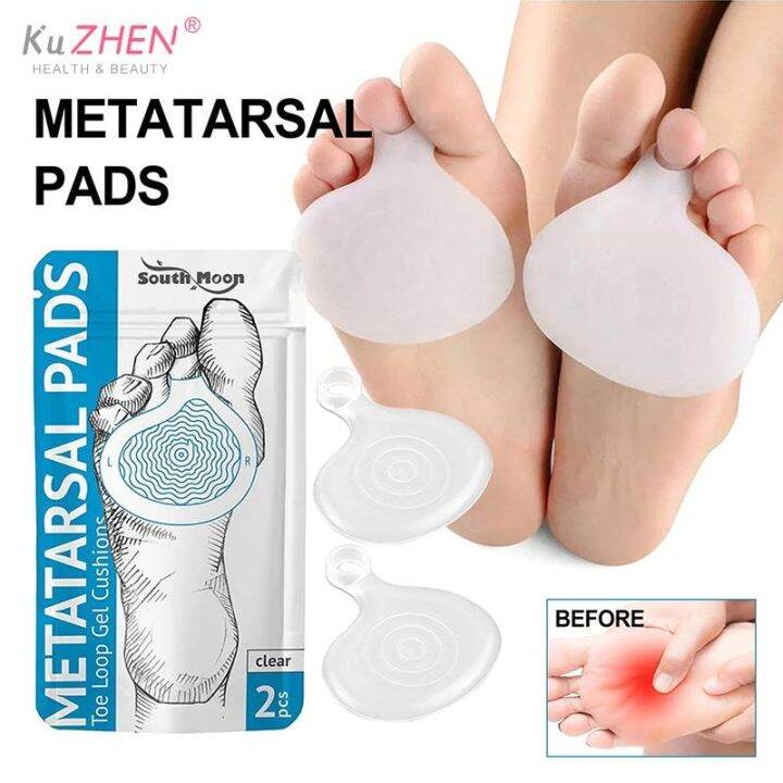 1pair-silicone-cushion-forefoot-metatarsal-ball-foot-pad-toe-silicone-cushion-half-yard-othotics-foot-support-pain-relief-insert