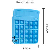 Calculator Keyboard Fidget Toys Push Bubble Anti-stress Relief Sensory Funny Hand Squeeze Toy For Adult Children Funny Gift