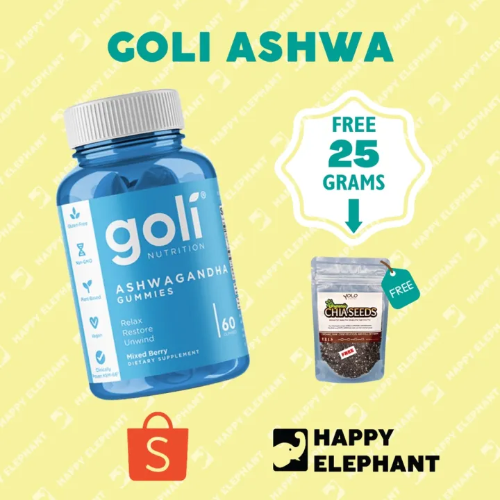 GOLI ASHWAGANDHA GUMMIES Lazada PH