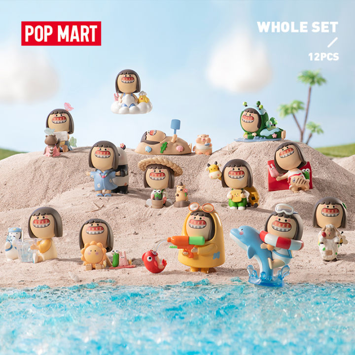 pop-mart-gummy-the-happy-land-series-ตุ๊กตาขยับแขนขาได้กล่องทึบของเล่น