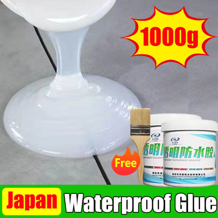 1000gSuper Waterproof Glue Sealant Japan Transparent Water proof Glue