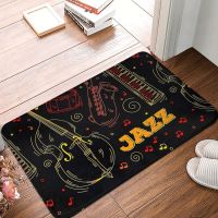 〖Cozyroom shop〗 Heavy Metal 1960s Punk Kitchen Non Slip Carpet Jazz Music Living Room Mat Entrance Door Doormat Floor Decoration Rug