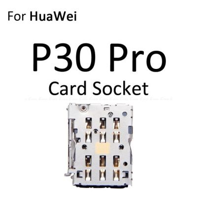 【♘COD Free Cas♘】 anlei3 ช่องใส่ซิมการ์ดช่องเสียบถาดเครื่องอ่านช่องเสียบ Adapter Micro Sd ที่ใส่ซิมการ์ดสำหรับเปลี่ยน Huawei P30 Pro Lite