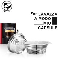 Yyuanyuan Icafilas แคปซูลกาแฟแบบนำกลับมาใช้ใหม่ได้สำหรับ Lavazza Mio กระเปาะกรองดัดแปลงโลหะสแตนเลสสตีลสำหรับ Lavazza A Modo Mio