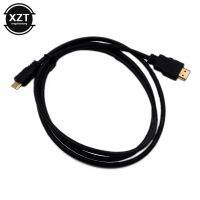 Kabel 1.5M Male-Male HDMI Berlapis Emas-Kompatibel dengan MINI HDMI-Kompatibel dengan Tipe C Plug 1.4 Versi 1080P 3D untuk Tablet DVD