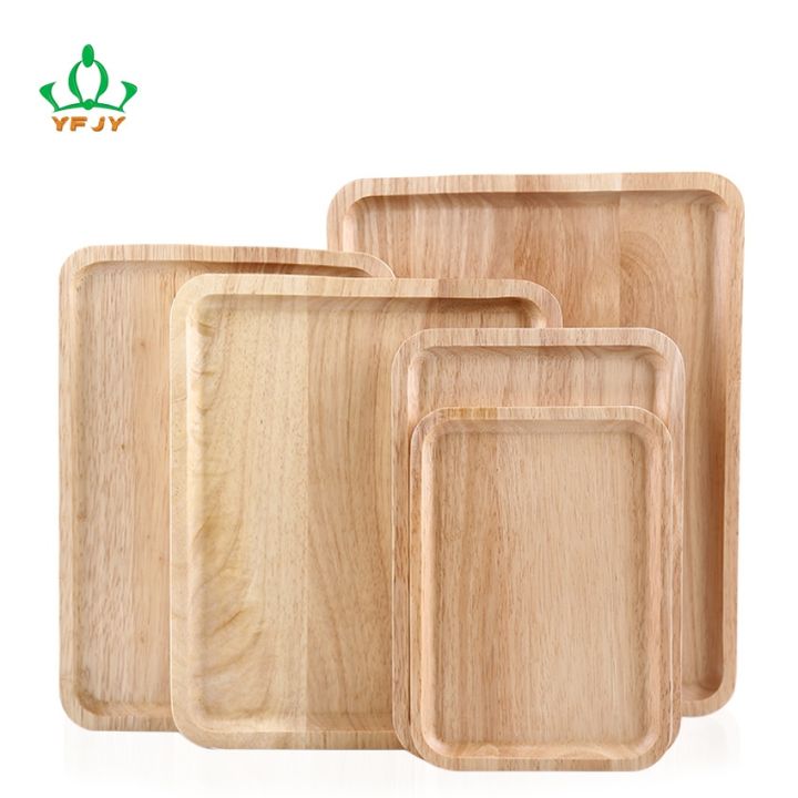 cod-yfjy-japanese-style-rubber-wooden-plate-home-dining-export-factory-direct-fruit-wholesale