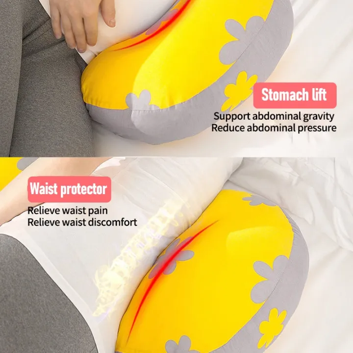 Pregnancy Pillow Maternity Belly Positioning Support Cushion Adjustable
