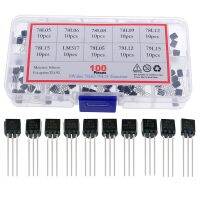 100pcs/box TO-92 Voltage regulator transistors assortment Kit 78L05 78L06 78L08 78L09 78L12 78L15 79L05 79L12 79L15 LM317