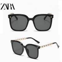 ZARAˉSunglasses womens high-end sense 2023 new retro large frame womens slimming sunscreen and UV protection sunglasses