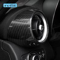 Carbon Fiber Style Front Air Outlet Barrel Rear Air Outlet Decorative Cover For Alfa Romeo Giulia Car Interior Modification