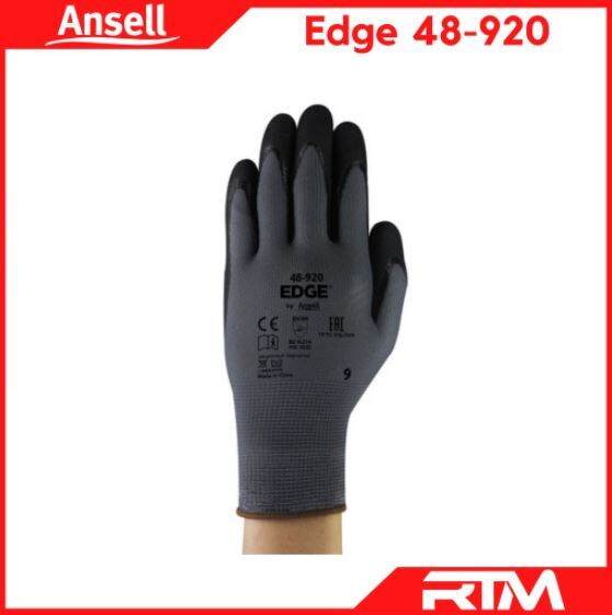 Ansell Edge 48920 Abrasion Resistant Oil Repellent Gloves Lazada PH