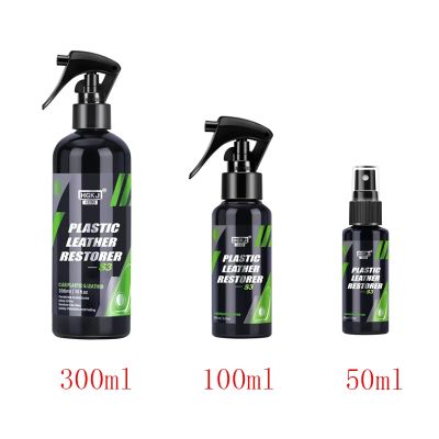 ✌◎ Car Interior Parts Leather Plastic Renovator Refreshing Restorer Foam Cleaner Spray Refurbishment Paste for Auto