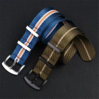 20mm 22mm Nylon Weave Watchband Seatbelt Military Fabric Replace Wrist Band Bracelet for Seiko for tudor Watch Strap