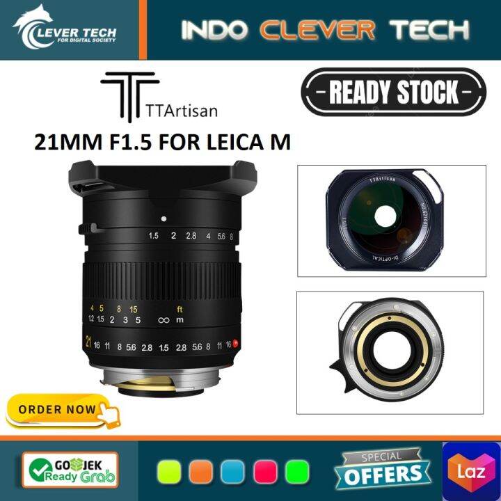 TTArtisans 21mm f1.5 for Leica M-Mount Black | Lazada Indonesia