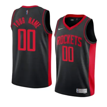 Houston Rockets Throwback #34 Hakeem Olajuwon Men's Size 40